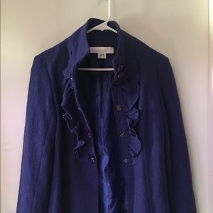 Size small beautiful blue/purple pea coat.